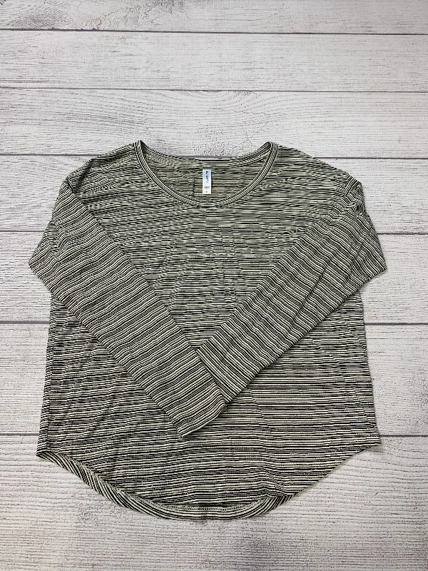 women's long sleeve tops with stripesStriped Top Long Sleeve Athleta, Size S