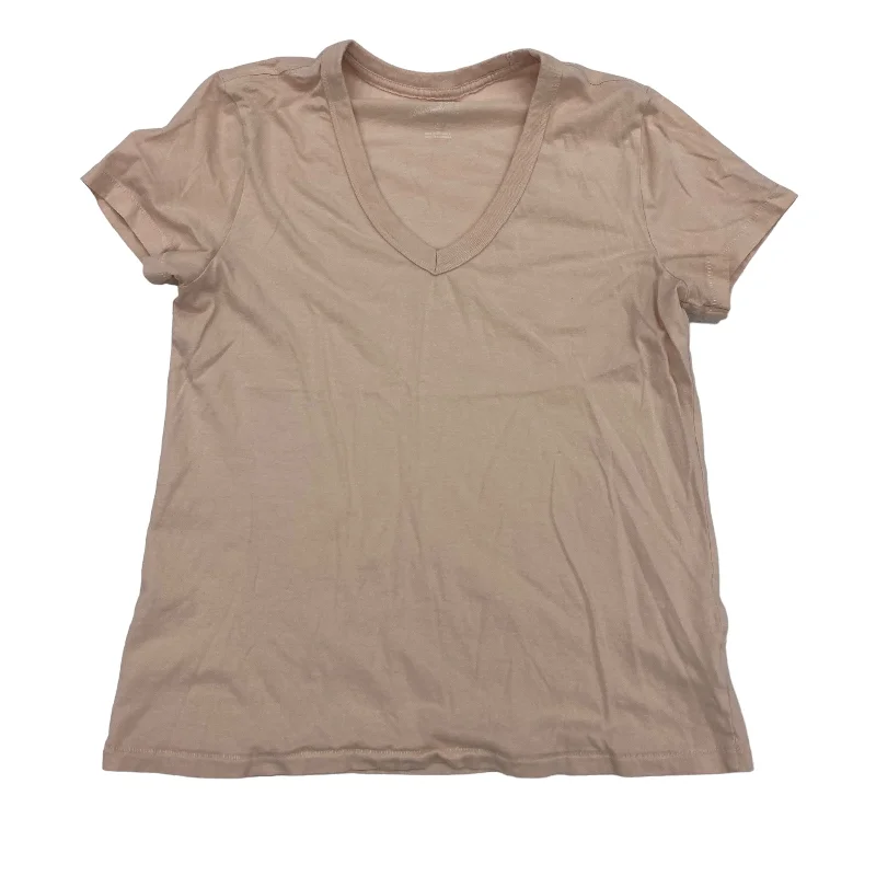 trendy women's T-shirtsPink Top Short Sleeve Basic Universal Thread, Size S