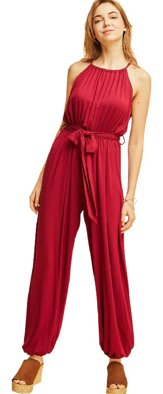 women's jumpsuits for gym sessionsDay to Night Jumpsuit, Cranberry