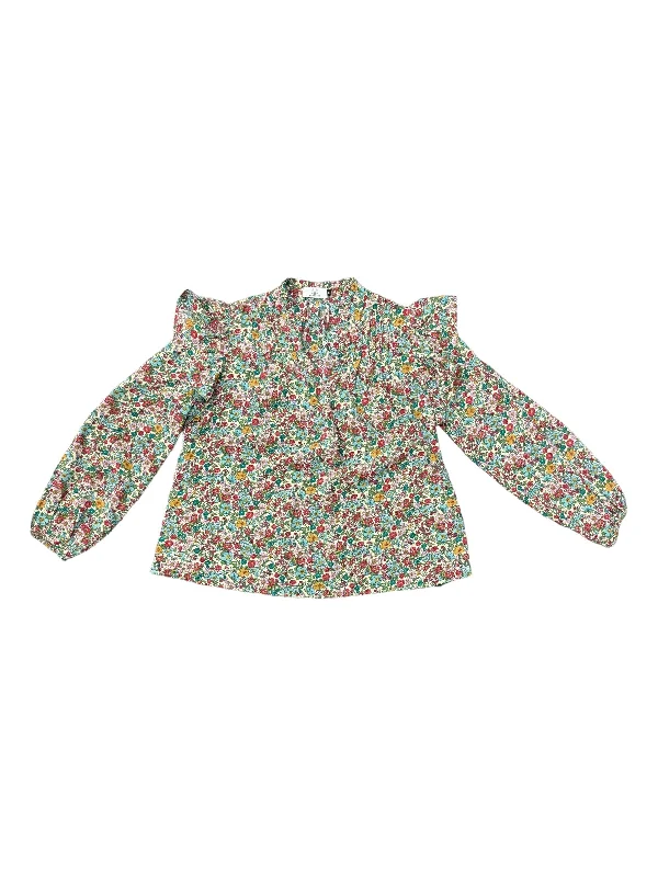 women's long sleeve tops with sustainable fabricFloral Print Top Long Sleeve Cmc, Size M