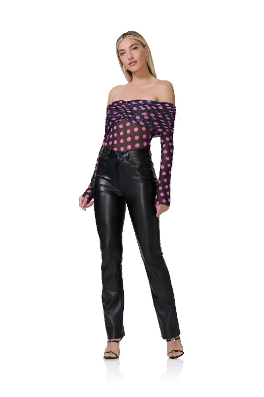 women's tops for black-tie affairsLilith Top - Cosmo Dot