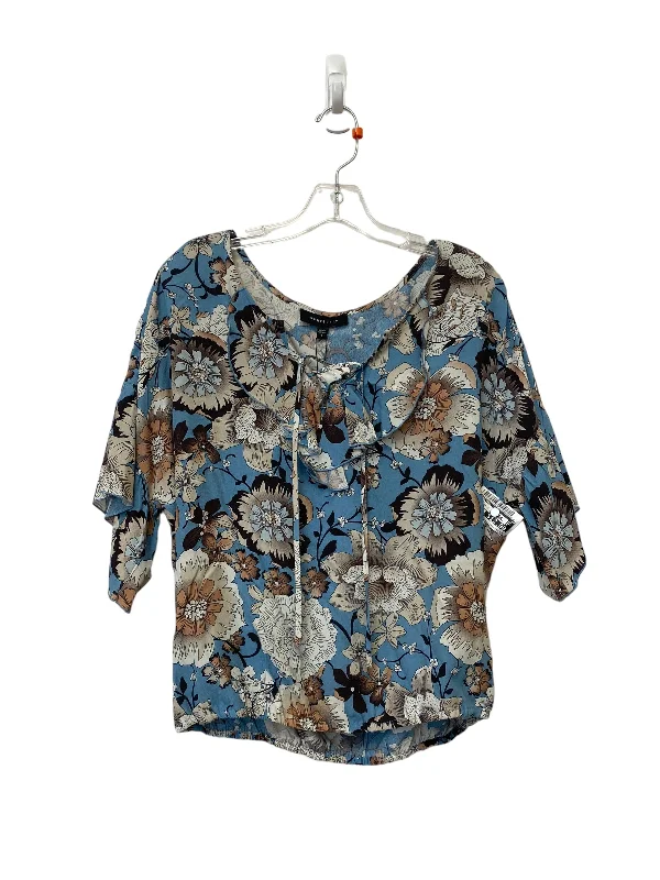 comfortable women's T-shirtsFloral Print Top Short Sleeve Sanctuary, Size S