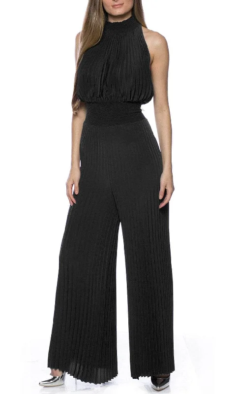 women's jumpsuits for curve-hugging stylesMarina 267473 - Accordion Pleat Jumpsuit