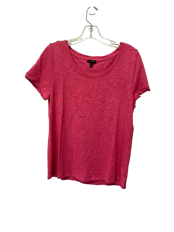 affordable women's T-shirtsPink Top Short Sleeve Talbots, Size M