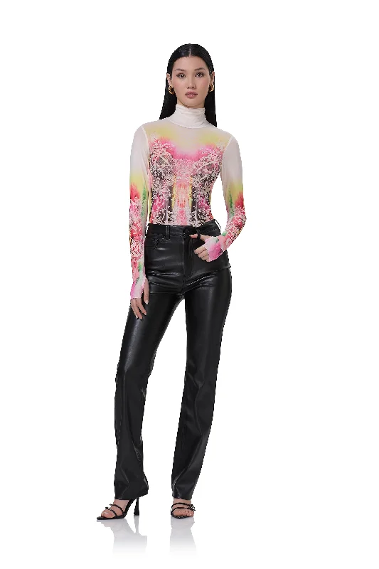 women's tops with sequin embellishmentsZadie Top - Grunge Lace