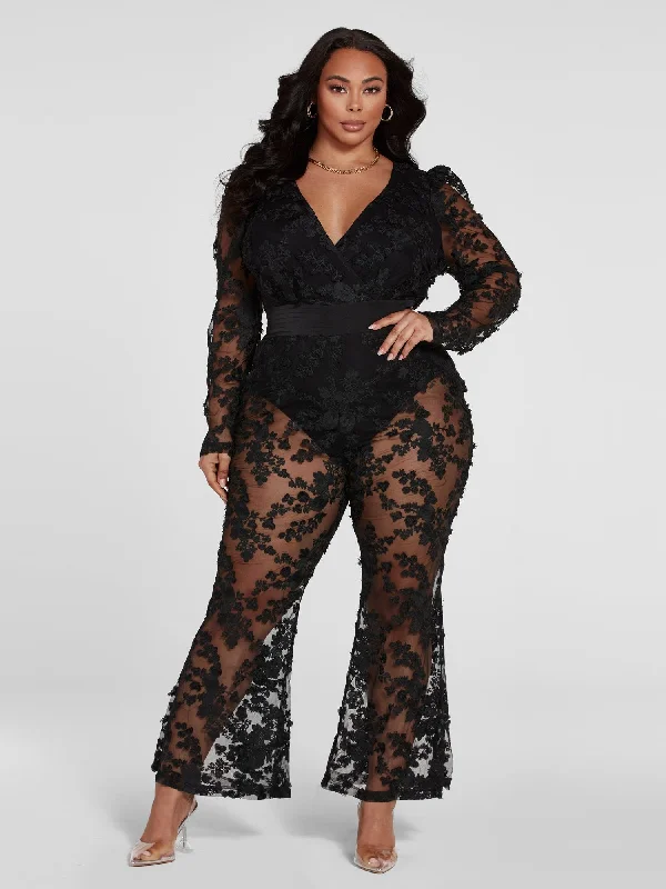 women's dressy jumpsuitsTatiana Lace Jumpsuit