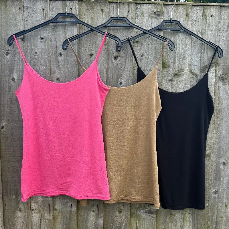 women's tops for those who want to add a touch of elegance and sophistication to their everyday wearShoestring vest top