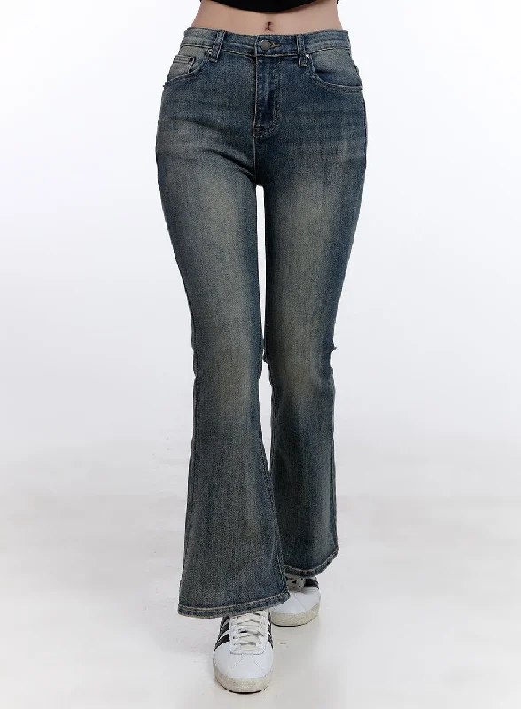 women's low-rise denim jeansSamantha Washed Bootcut Jeans CJ513