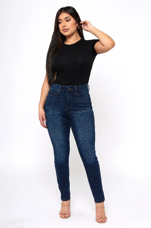 women's denim jeans for hourglass figuresCozy Curvy Skinny Jeans