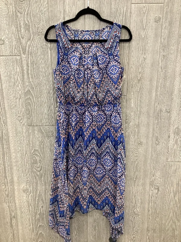 women's shift dressesDress Casual Midi By Ab Studio In Blue, Size: M