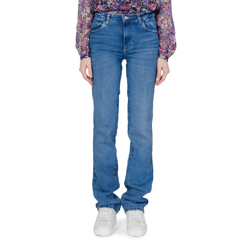 women's denim jeans for a vintage styleGuess blue Organic Cotton Jeans & Women's Pant