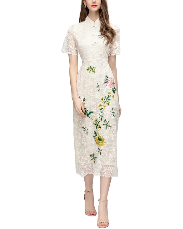 women's lace dressesBURRYCO Midi Dress