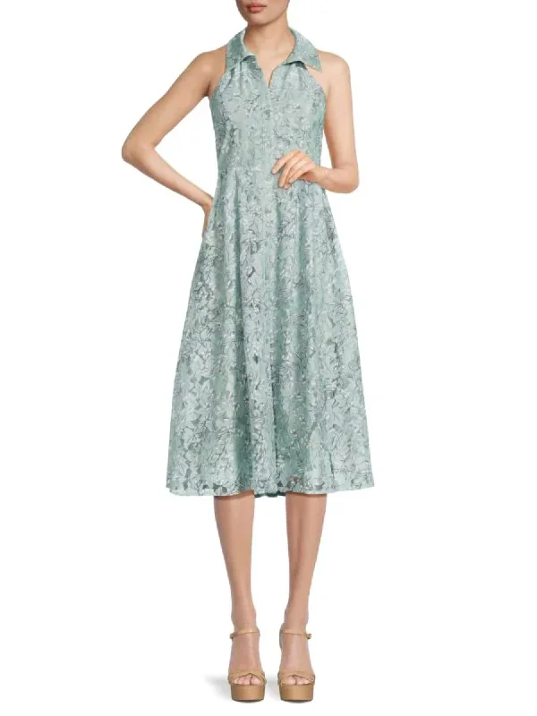 women's beach dressesCaudry Midi Dress In Teal