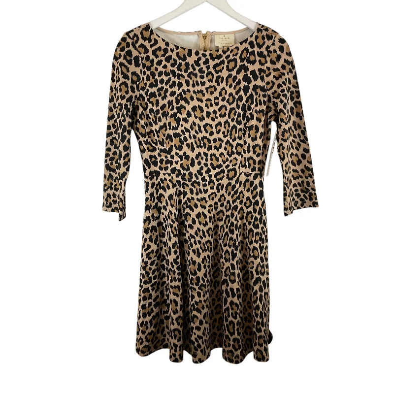 women's sleeveless dressesDress Casual Midi By Kate Spade In Animal Print, Size: 6