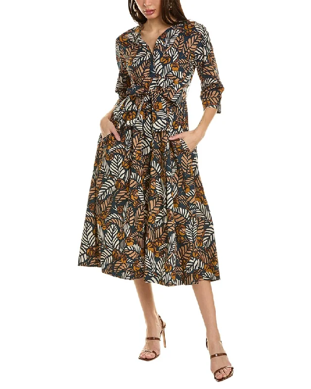 women's eco-friendly dressesS Max Mara 3/4-Sleeve Midi Dress