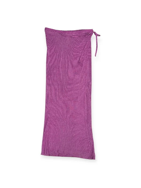 women's wrap skirtsSkirt Maxi By Free People In Purple, Size: S