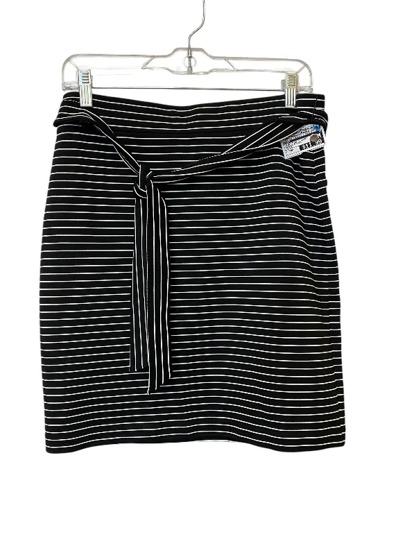 women's party skirtsSkirt Mini & Short By Loft In Striped Pattern, Size: Mp