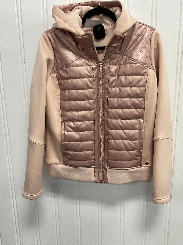 women's coats with floral printsCoat Puffer & Quilted By Calia In Rose Gold, Size: M