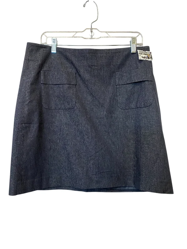 women's velvet skirtsSkirt Mini & Short By Ann Taylor In Grey, Size: 12