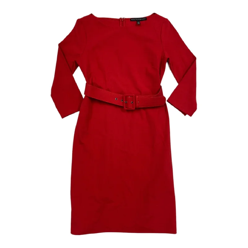 women's business casual dressesDress Party Midi By White House Black Market In Red, Size: Xs