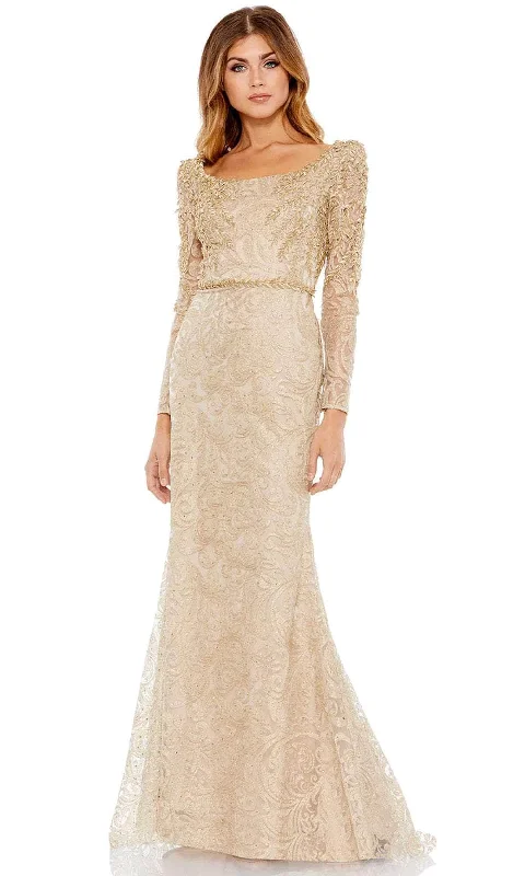 women's cocktail dressesMac Duggal 11187 - Embroidered Evening Gown