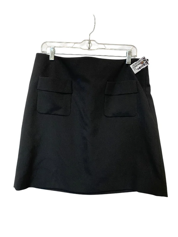 women's solid-color skirtsSkirt Mini & Short By Ann Taylor In Black, Size: 12