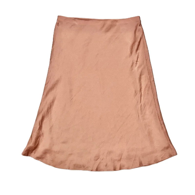 women's tulip skirtsSkirt Midi By Nordstrom In Peach, Size: L