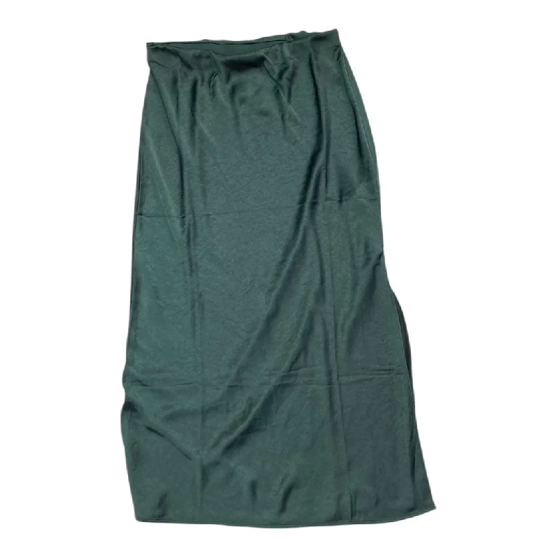 women's pencil pleat skirtsSkirt Maxi By Madewell In Green, Size: 6