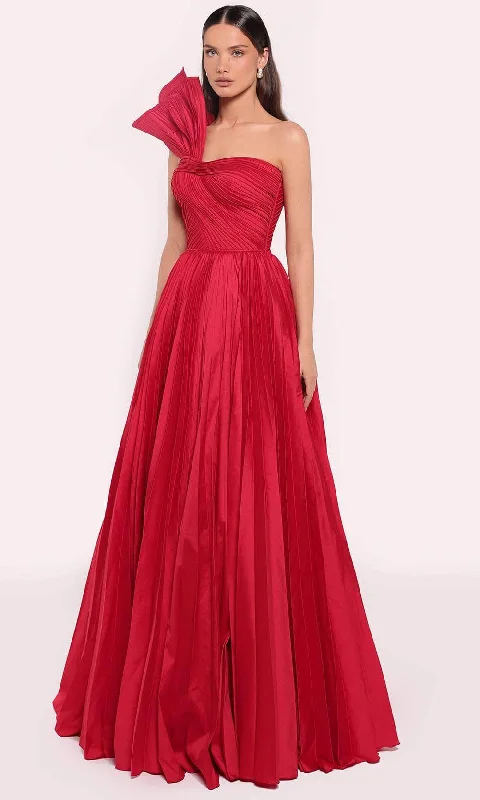 women's club dressesTarik Ediz 98704 - Floor Length Textured Evening Gown