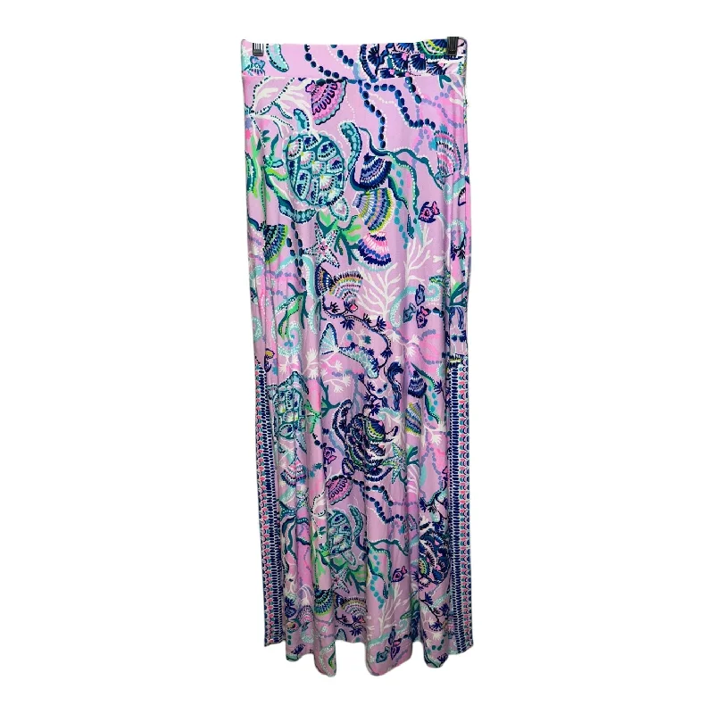 women's A-line skirtsAdea Skirt Designer By Lilly Pulitzer In Lilac Freesi Mermaid For You Purple, Size: XS