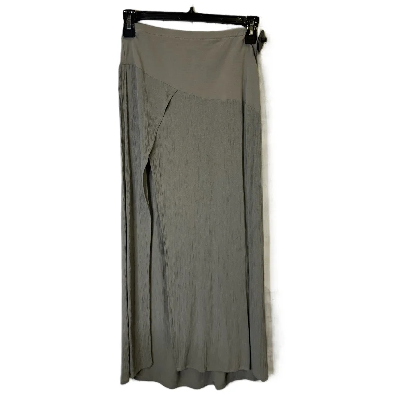 women's floral skirtsSkirt Maxi By Free People In Grey, Size: S