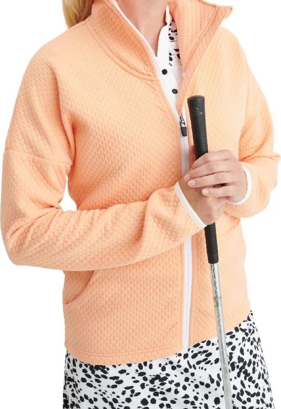 women's coats for cocktail partiesWomen's Sunningdale Women Golf Jacket In Apricot