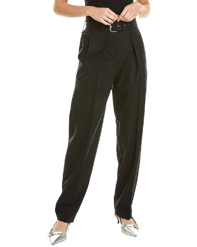 women's clubbing pantsIRO Benet Wool-Blend Pant