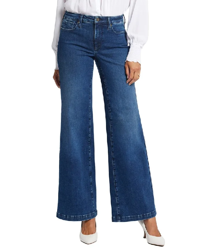 women's relaxed-fit pantsNYDJ Teresa Cooper Wide Leg Jean