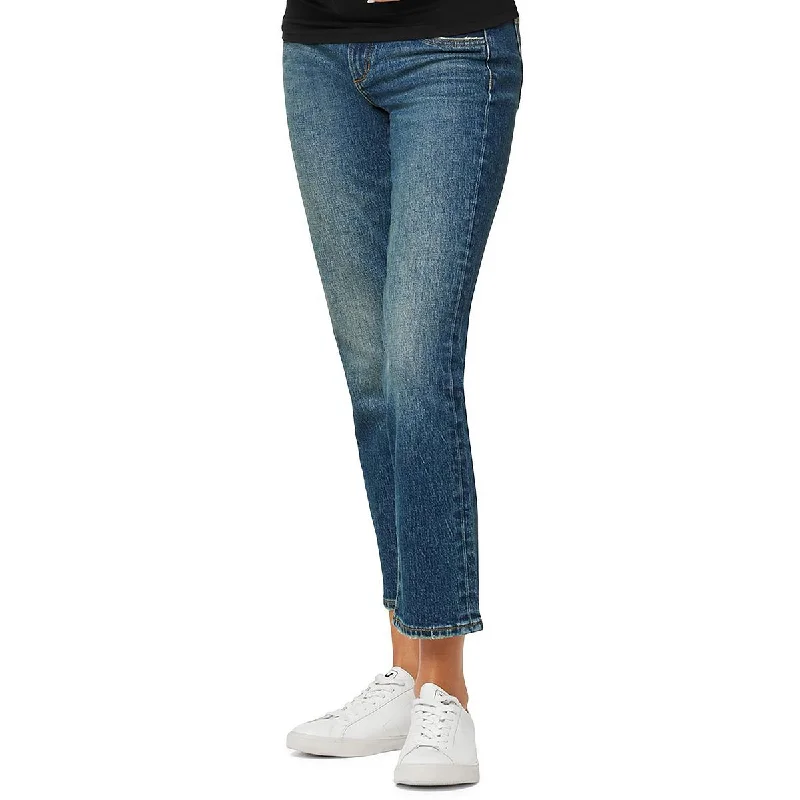 women's ripped pantsThe Lara Womens Cropped Ankle Cigarette Jeans