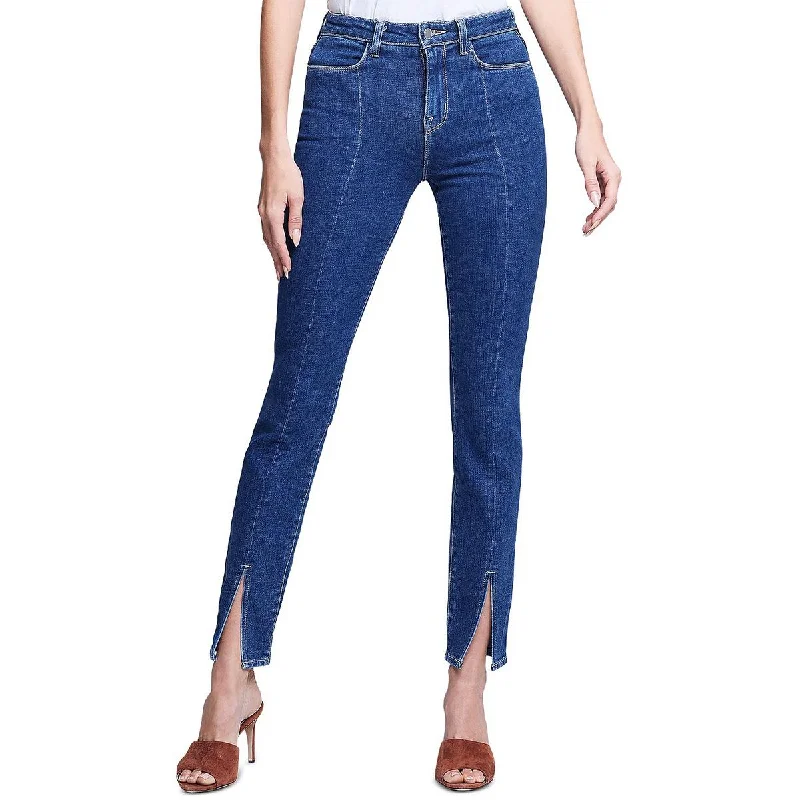 women's luxury pantsWomens Seamed High Rise Ankle Jeans