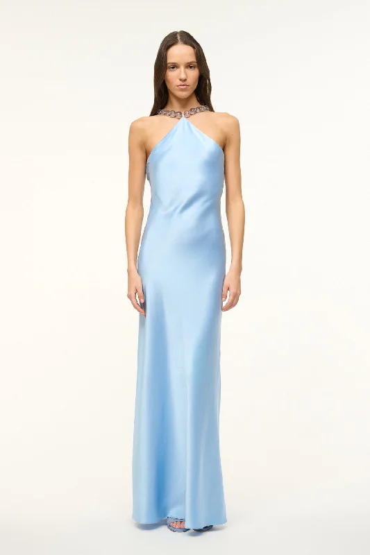 women's bridesmaid dressesCADENCE DRESS | AZURE