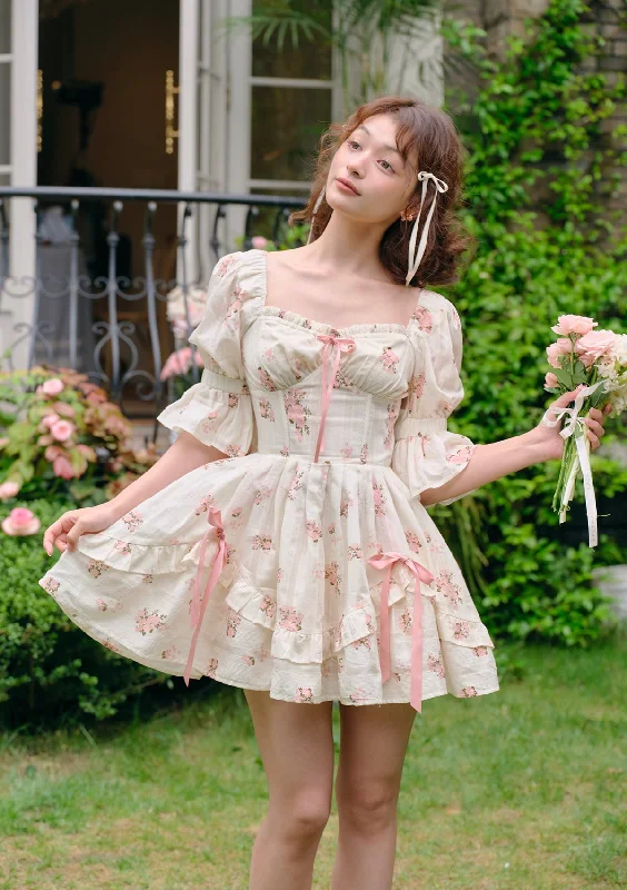 women's pear-shaped body dressesRose's Smile Corset Dress Ⅱ (Short)