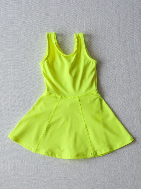 women's beach dressesTennis Dress - Neon Yellow