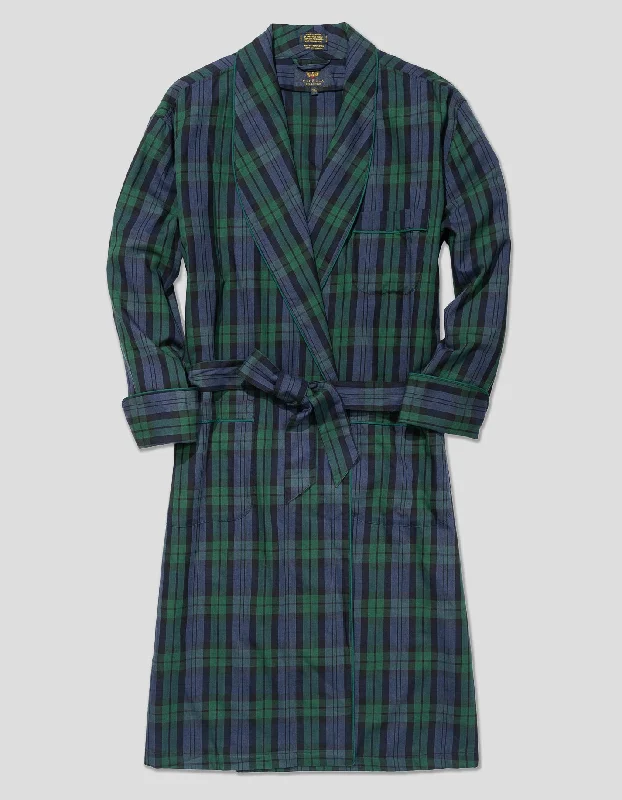 women's smart casual dressesVIYELLA ROBE - BLACKWATCH