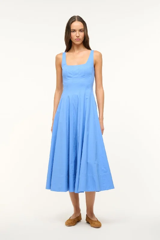 women's made-to-order dressesWELLS DRESS | CORNFLOWER