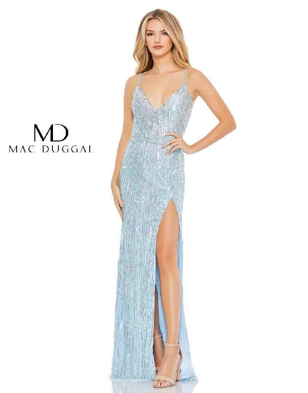 women's made-to-order dressesMac Duggal 5366 Prom Long Beaded Sequins Dress