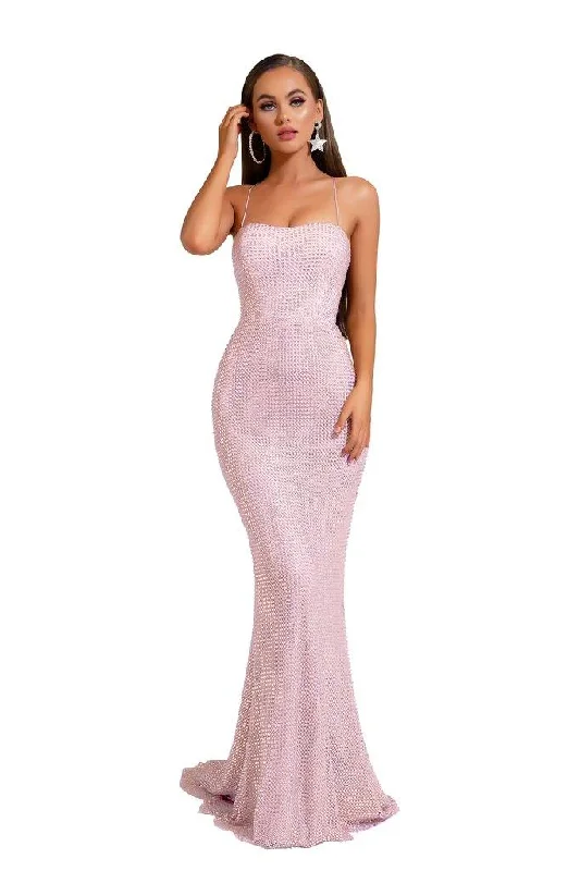 women's long-sleeved dressesPortia And Scarlett 6328 Prom Long Formal Dress