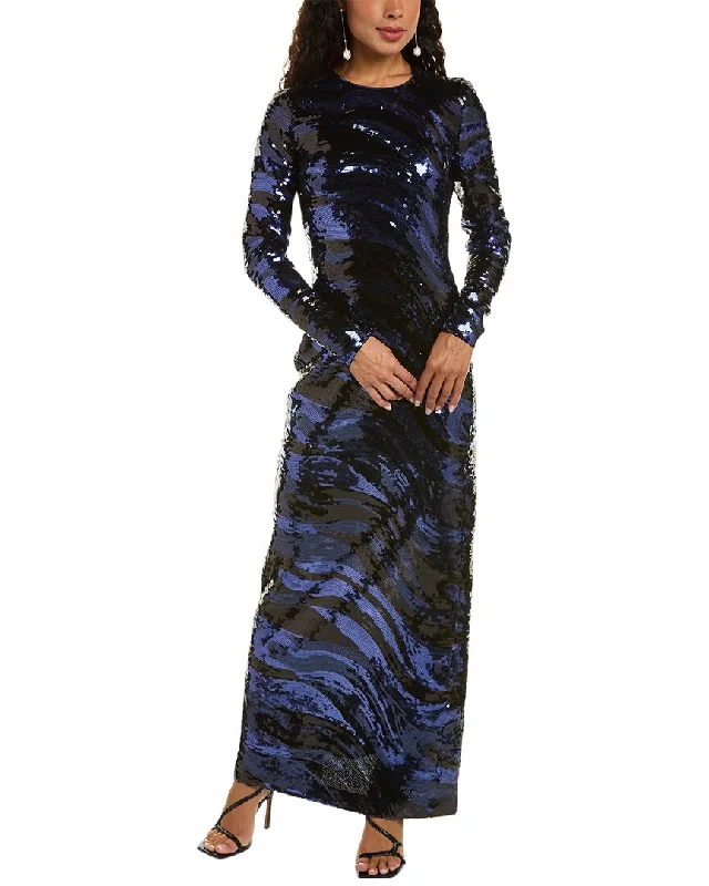 women's work dressesHalston Whitney Gown