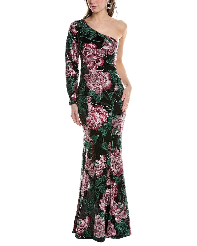 women's limited-edition dressesMarchesa Notte One-Shoulder Gown