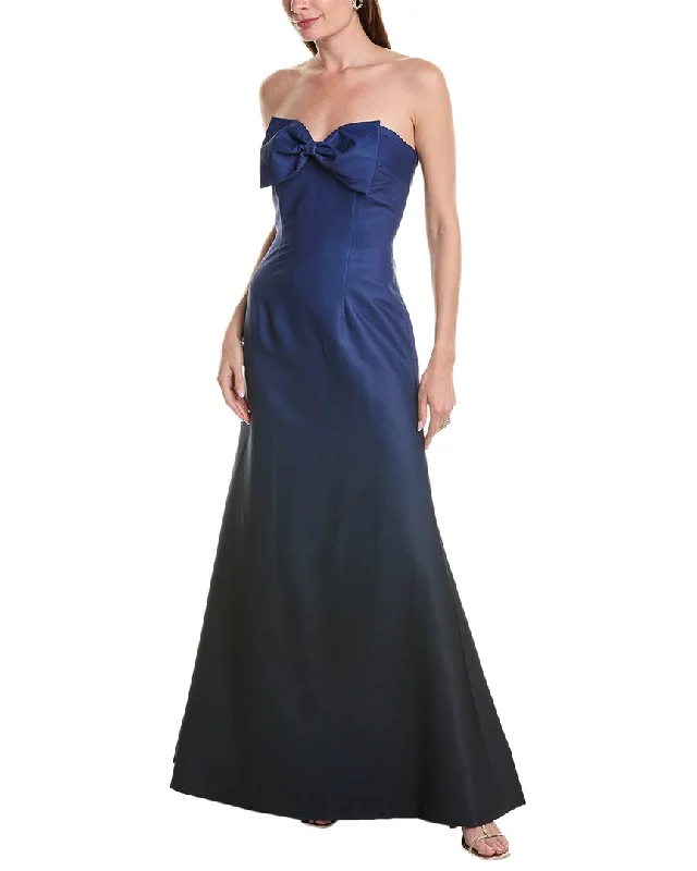 women's maxi dressesRene Ruiz Bow Bodice Mermaid Gown