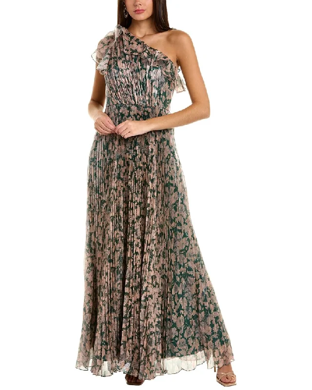 women's eco-friendly dressesTheia Aurelia Pleated Gown